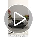 Pigeon by Stovekraft Cruise 1800 watt Induction Cooktop With Crystal Glass,7 Segments LED Display, Auto Switch Off - Black