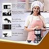 AGARO Royal 4 Big Cups Drip Coffee Maker, 600 Ml Borosilicate Glass Carafe Jar, 750W, Water tank with Level Indicator, Brewer Machine with Cone Filter, Auto Shut Off, Steel Body, Black & Silver