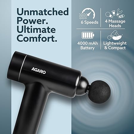 Agaro gun massager